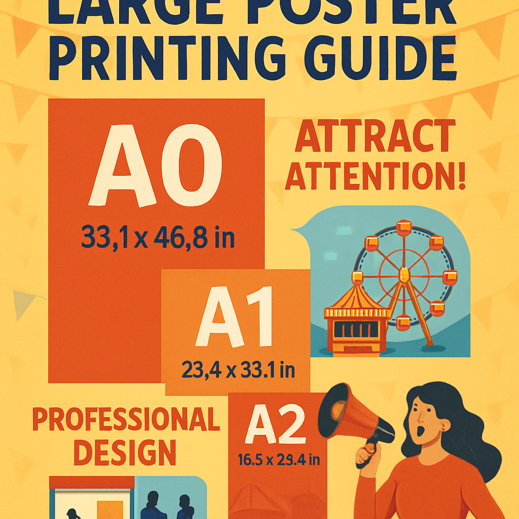 In Poster Khổ Lớn NgàY Hội Chợ