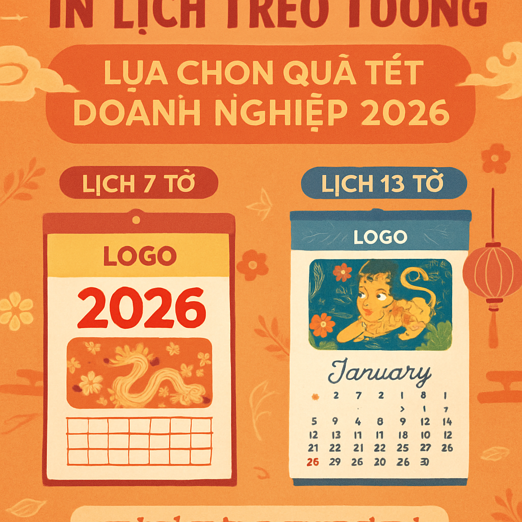 Lịch Treo Tường Quà Tết Hot 2026