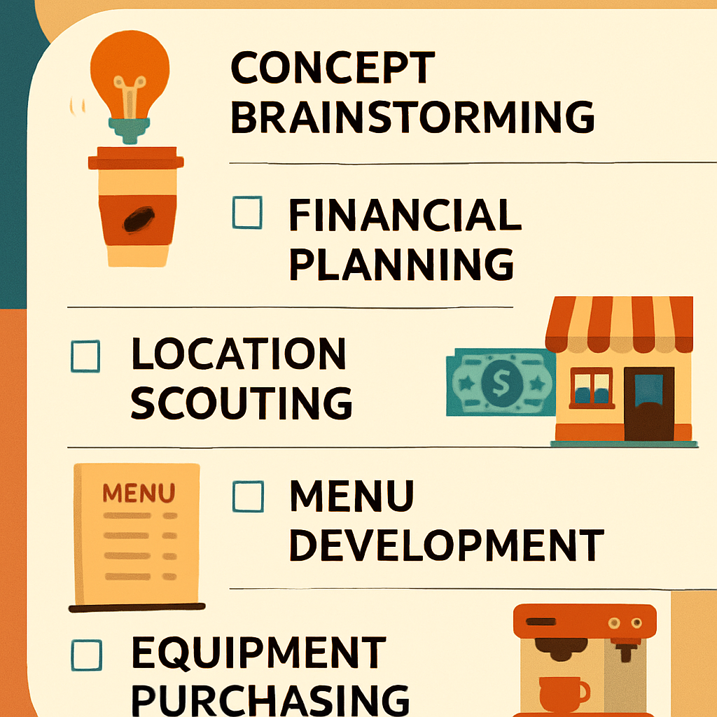 Checklist Mở Quán Cafe Từ A-Z