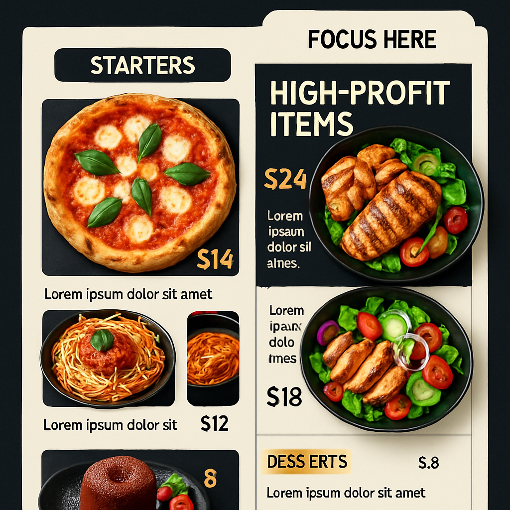 Menu Thay Đổi Tăng Doanh Thu Nhà Hàng