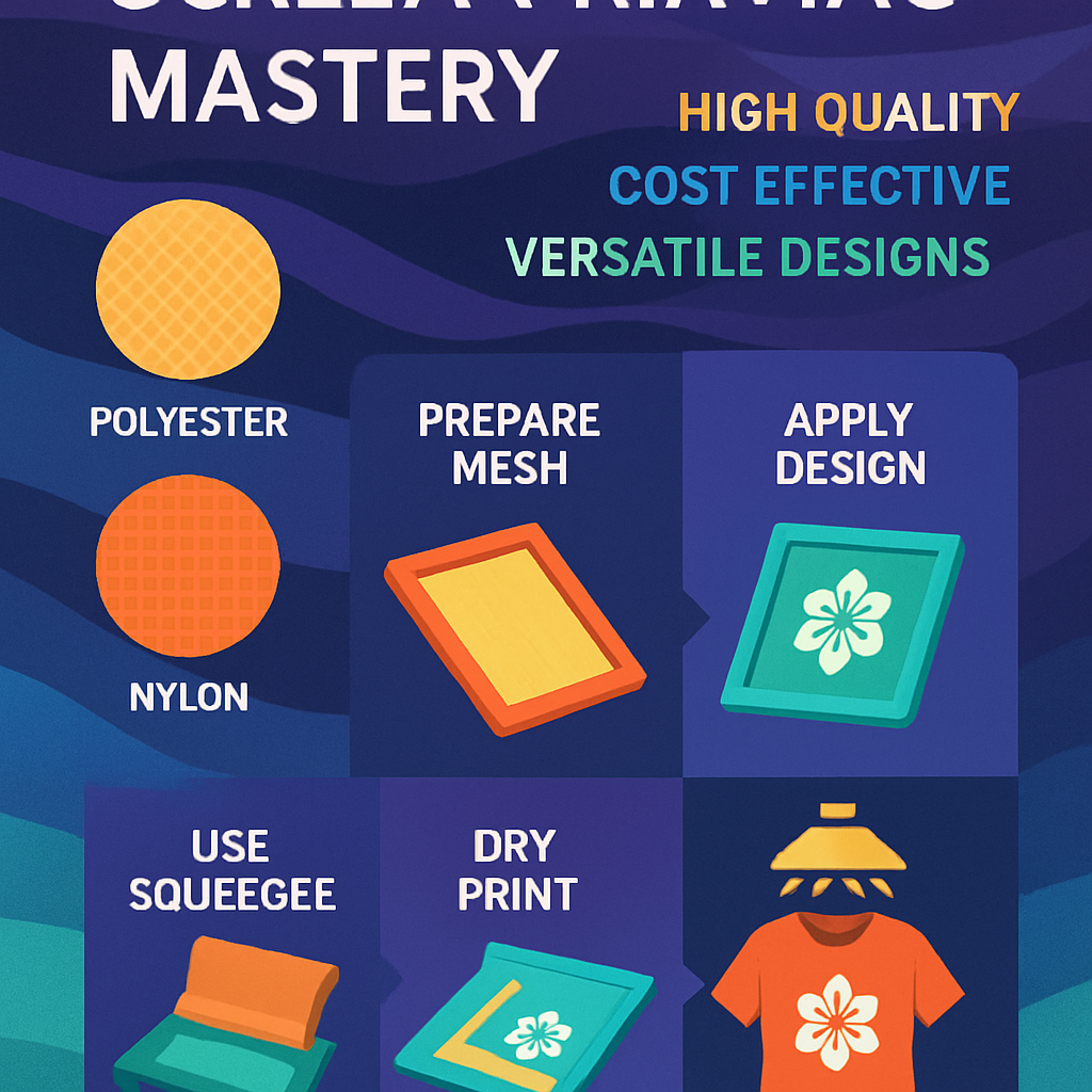 Dịch Vụ In Lụa - Lưới - Screen Printing