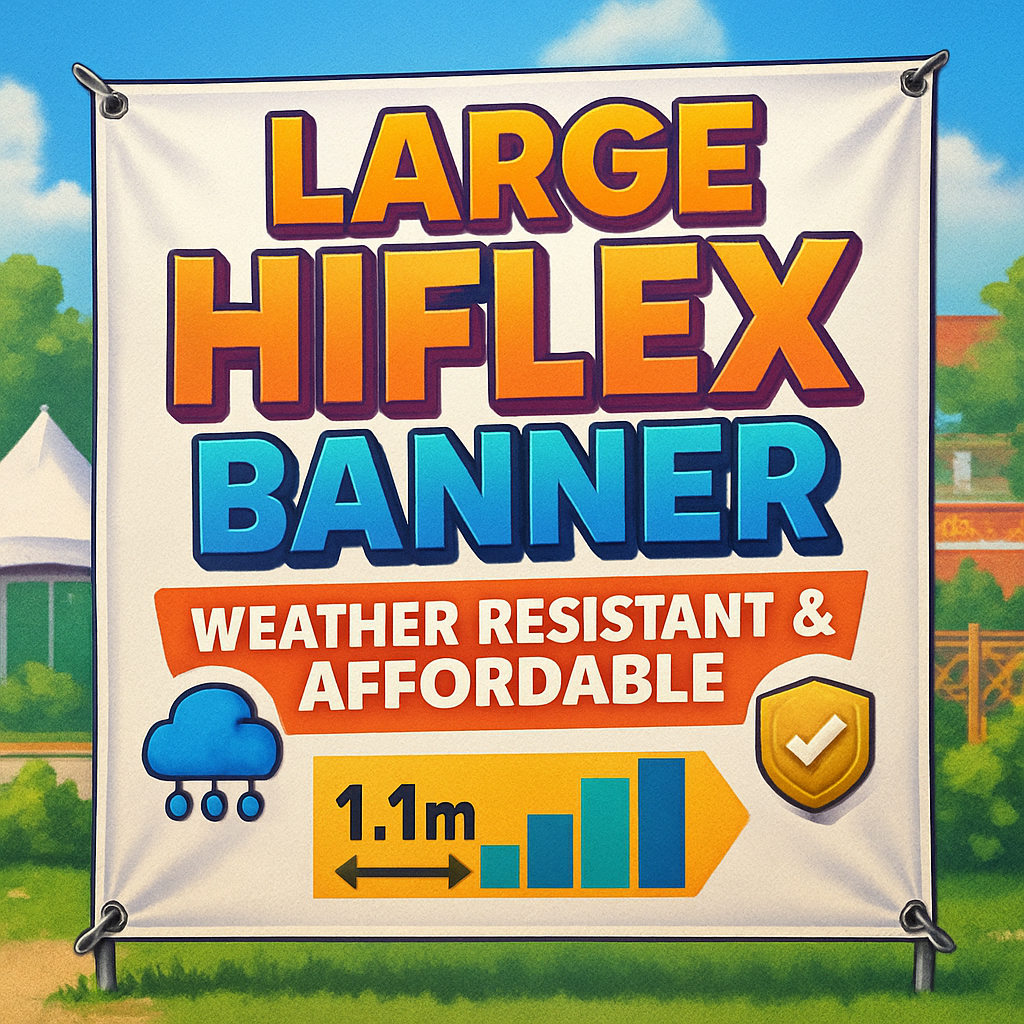In Banner Bạt Hiflex Khổ Lớn, Bền Thời Tiết