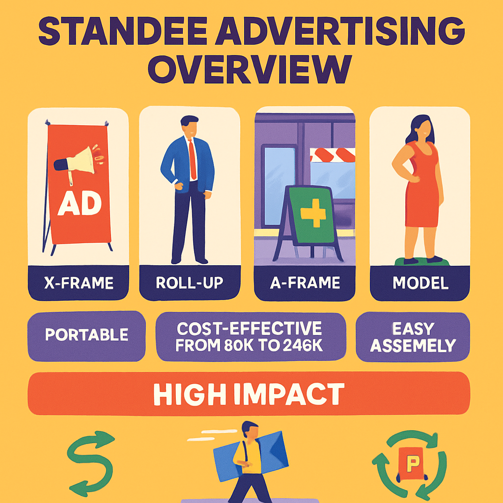 In Standee Quảng Cáo Hiệu Quả Giá Rẻ