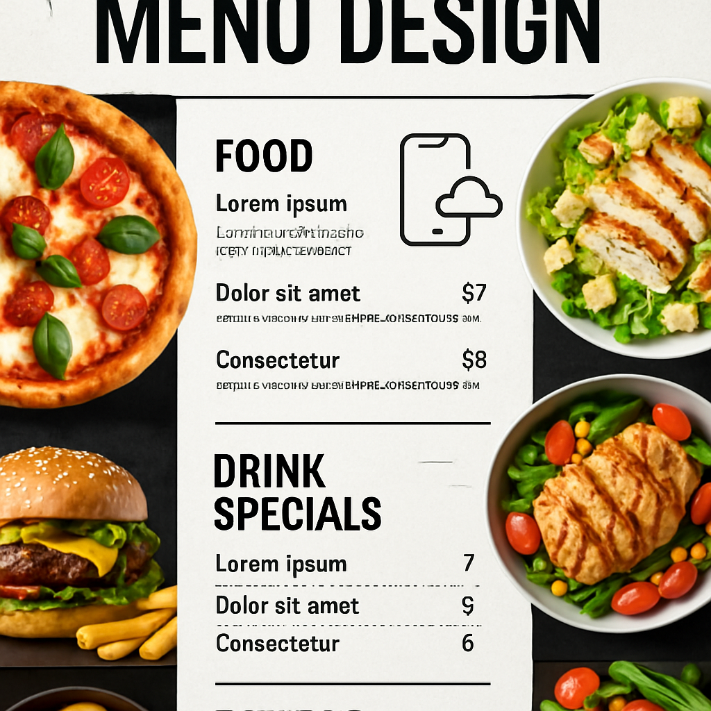 Các mẹo tạo menu chuyên nghiệp, dễ cập nhật