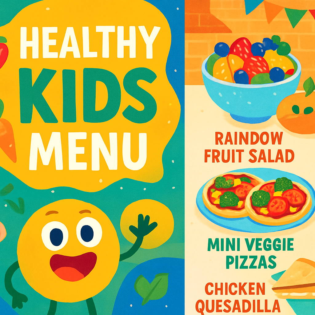 Menu Trẻ Em: Tại Sao Cần Thiết Cho Gia Đình Đông