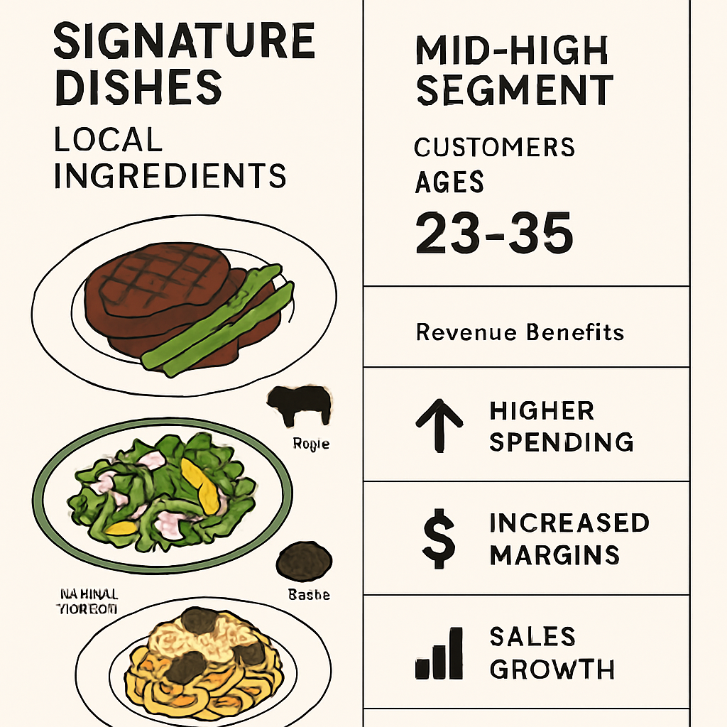 Menu cao cấp đáng đầu tư? Phân khúc trung–cao sành điệu