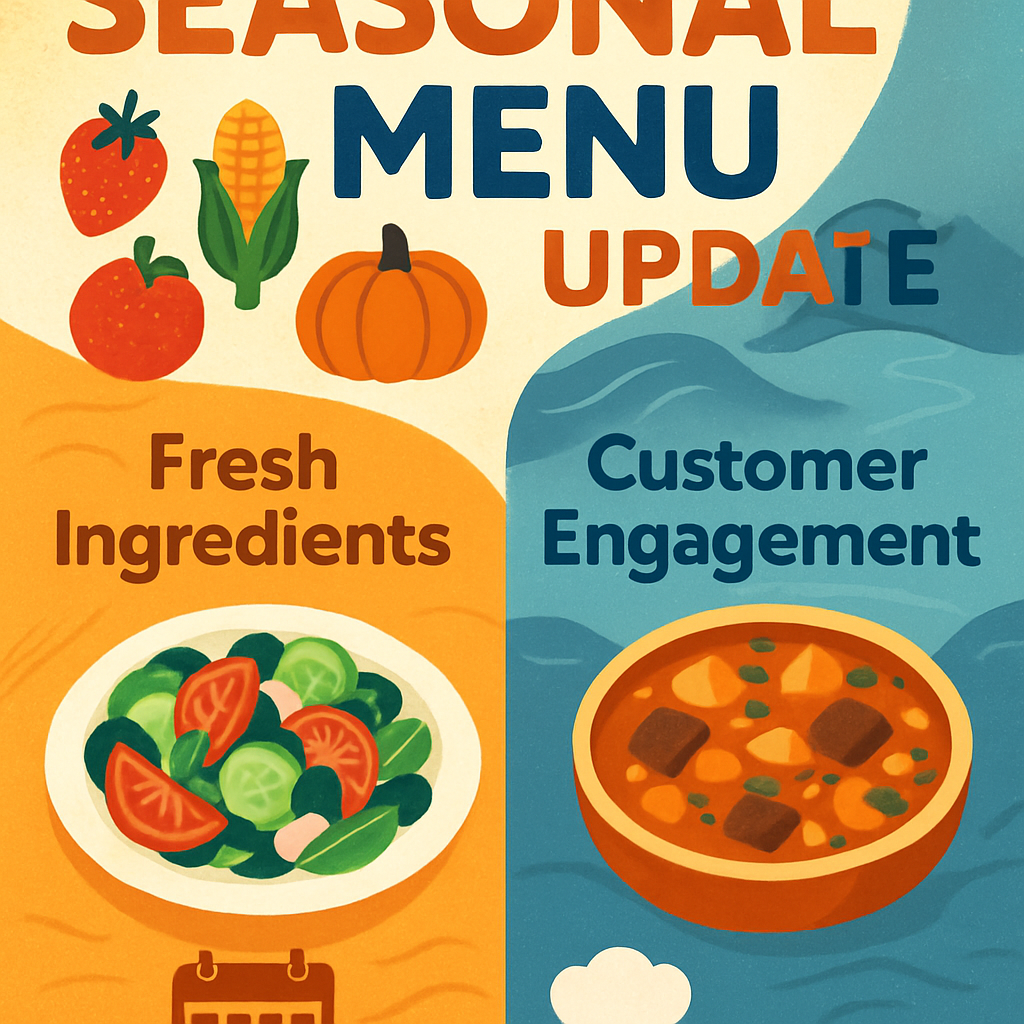 Menu theo mùa: Cách thay đổi tinh tế, giữ chủ lực