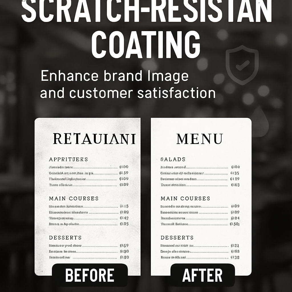 Nên Chọn Menu Chống Trầy Bền Đẹp