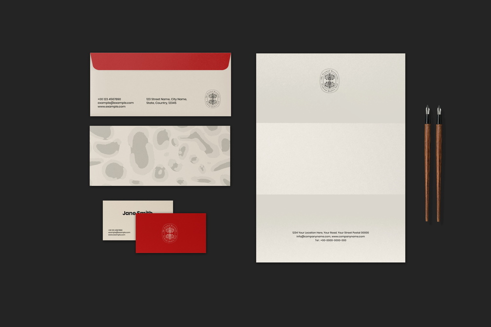 Dịch vụ thiết kế và in ấn bộ nhận diện thương hiệu chuyên nghiệp: letterhead, phong bì, danh thiếp phong cách hiện đại, giấy cao cấp. Tư vấn miễn phí!