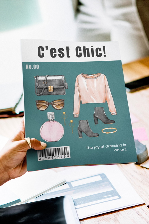 Thiết kế & in ấn bìa tạp chí thời trang phong cách hiện đại, giấy cao cấp và hoàn thiện sang trọng, nâng tầm thương hiệu, tư vấn miễn phí tại inanthiếtke.vn.