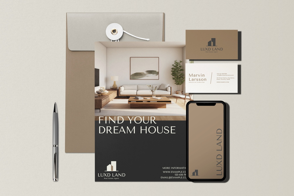 Thiết kế & in ấn bộ nhận diện thương hiệu chuyên nghiệp: logo, danh thiếp, brochure hiện đại, sang trọng, giúp doanh nghiệp nổi bật và tăng doanh số.